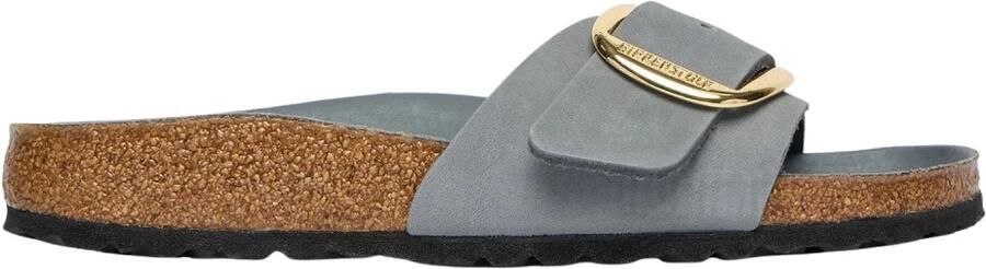 Birkenstock Madrid Big Buckle narrow 1032090 basalt g lichtblauw