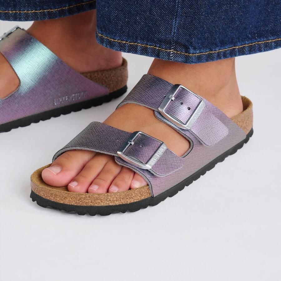 Birkenstock Slippers Arizona Birko Flor Fashion Wear Vrouwen - Foto 2