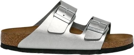 Birkenstock Slippers Arizona van glanzende birko-flor schoenwijdte: smal
