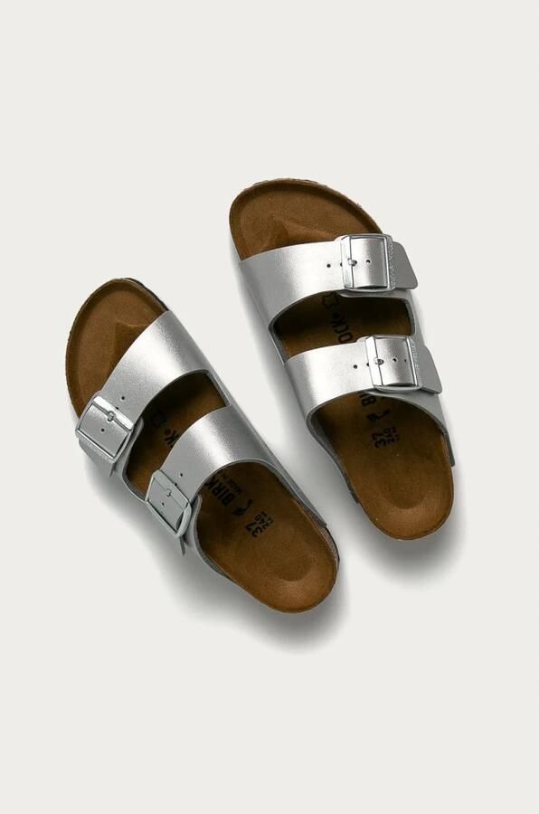 Birkenstock Slippers Arizona van glanzende birko-flor schoenwijdte: smal - Foto 7