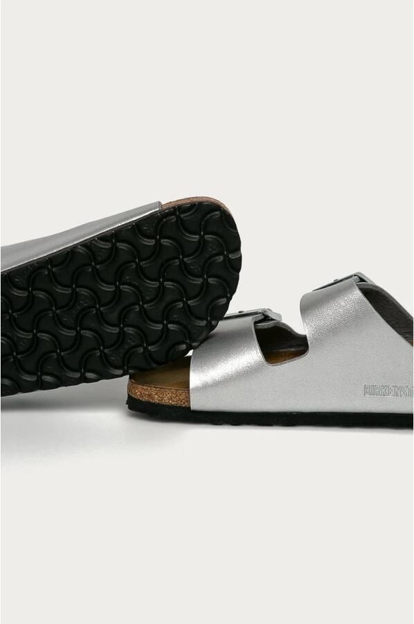 Birkenstock Slippers Arizona van glanzende birko-flor schoenwijdte: smal - Foto 3