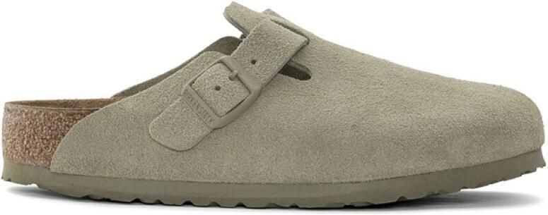 Birkenstock Boston Suede clog instapschoenen