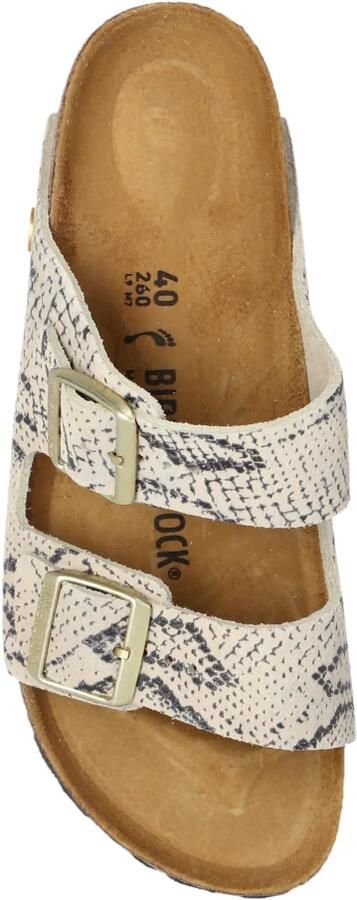 Birkenstock Huisschoenen van echt leer model 'Arizona' - Foto 8