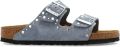 Birkenstock Huisschoenen van echt leer model 'Arizona' - Blauw