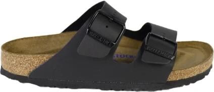 Birkenstock Arizona Slippers Black Regular fit | Zwart | Imitatieleer - Foto 6