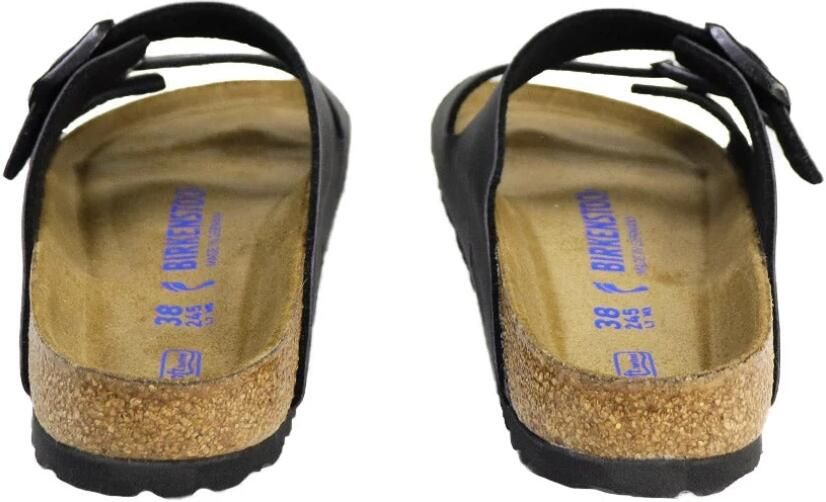 Birkenstock Arizona Slippers Black Regular fit | Zwart | Imitatieleer - Foto 7