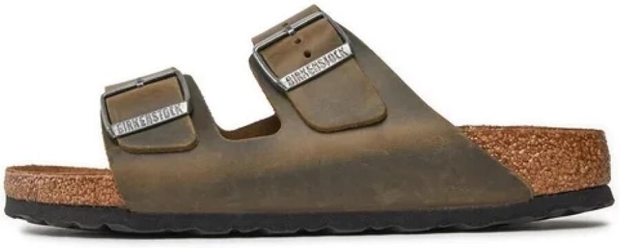 BIRKENSTOCK Slippers Arizona Leer Groen - Foto 12