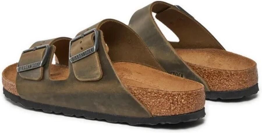 BIRKENSTOCK Slippers Arizona Leer Groen - Foto 11