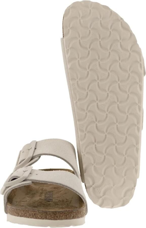 BIRKENSTOCK Slippers Arizona Suède Wit - Foto 7