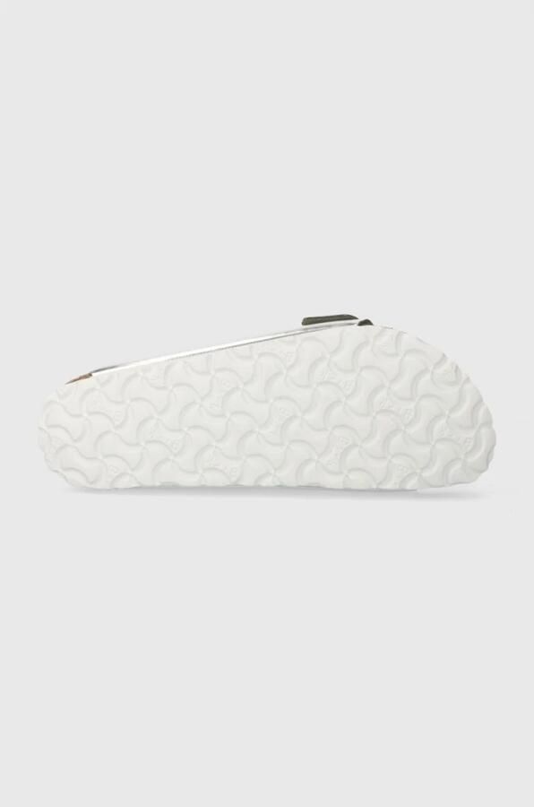 Birkenstock Arizona Dames Slippers Metallic Silver Narrow fit | Zilver | Leer - Foto 8