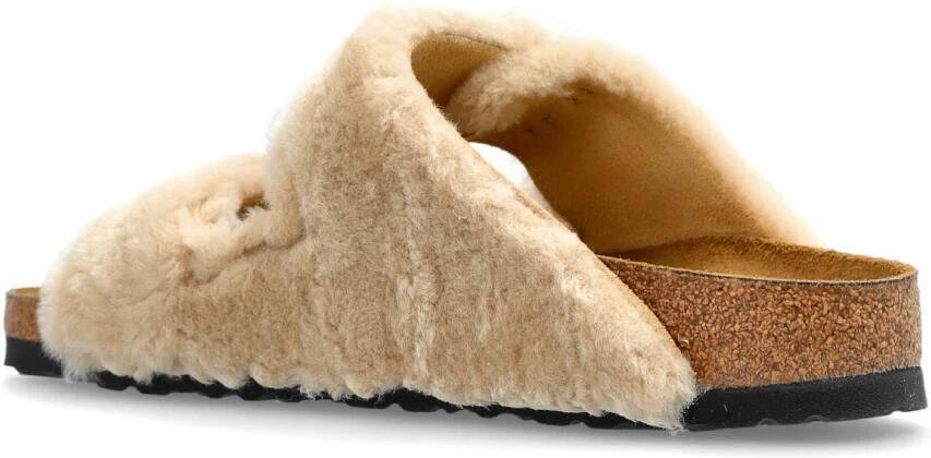 Birkenstock Arizona Shearling Rivet Logo slides - Foto 6