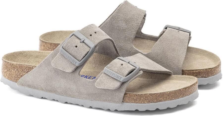Birkenstock Arizona BS Herensandaal Grijs - Foto 2