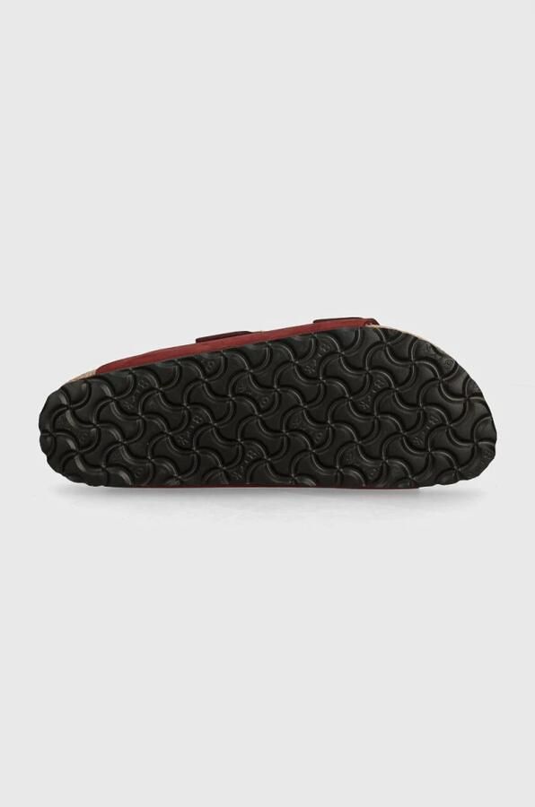 BIRKENSTOCK Muiltjes 'Arizona' donkerbruin wijnrood - Foto 3
