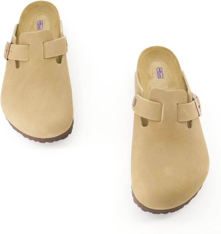 Birkenstock Boston SFB Oiled Leather Sandalen Regular bruin - Foto 4