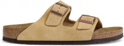 Birkenstock Suede Damesschoenen Herfst Winter Collectie Beige Dames