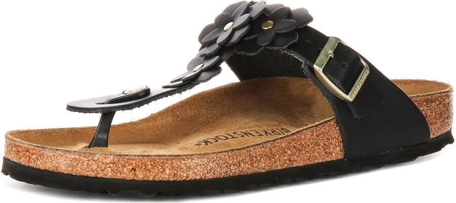 Birkenstock Pantoffels Gizeh Natural Leather - Foto 2