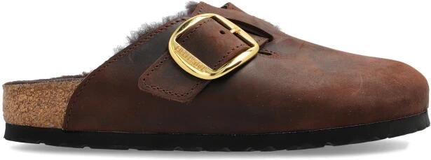 BIRKENSTOCK Instappers 'Boston' donkerbruin