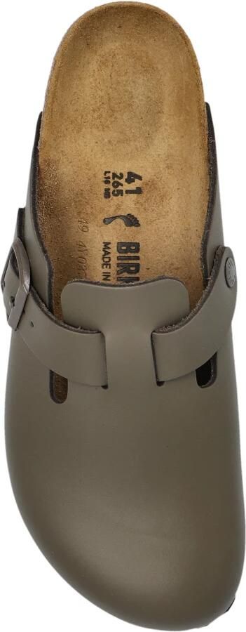 Birkenstock Boston BS Slippers Concrete Gray Narrow Fit Unisex - Foto 6