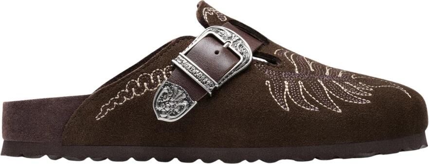 Birkenstock Boston Embroidery Leve Exq Regular Fit