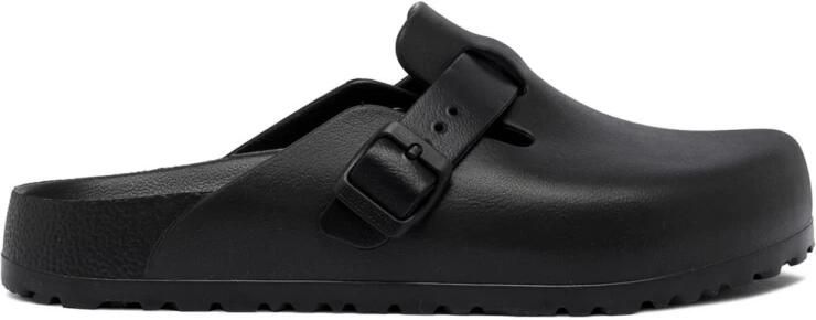 Birkenstock Zwarte Gesloten Schoenen met Kurk Voetbed