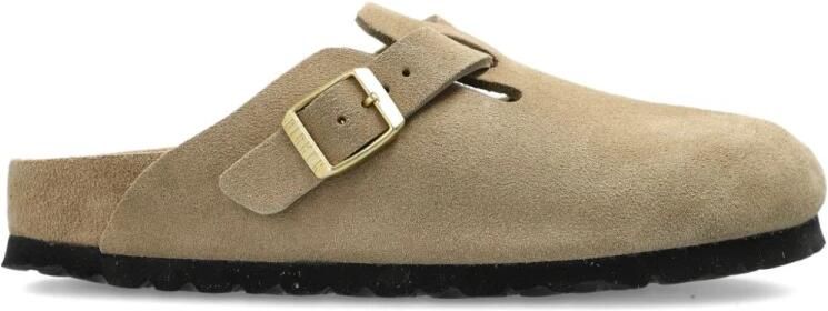 Birkenstock Boston Exquisite Suède Smalle Pasvorm