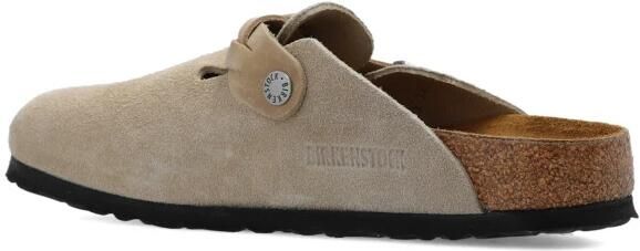 BIRKENSTOCK Instappers Dames Boston Braided Suède Zand - Foto 12