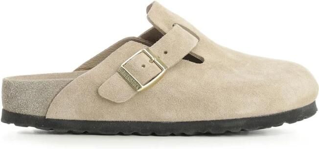 Birkenstock Klompen Sandales boston daim