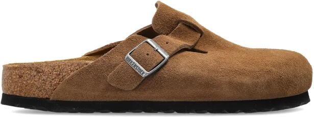 Birkenstock -Pantoffels Boston Suede Leather Fashion Wear Volwassen