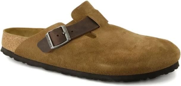 BIRKENSTOCK Muiltjes 'Boston LEVE LEOI' sepia donkerbruin - Foto 4