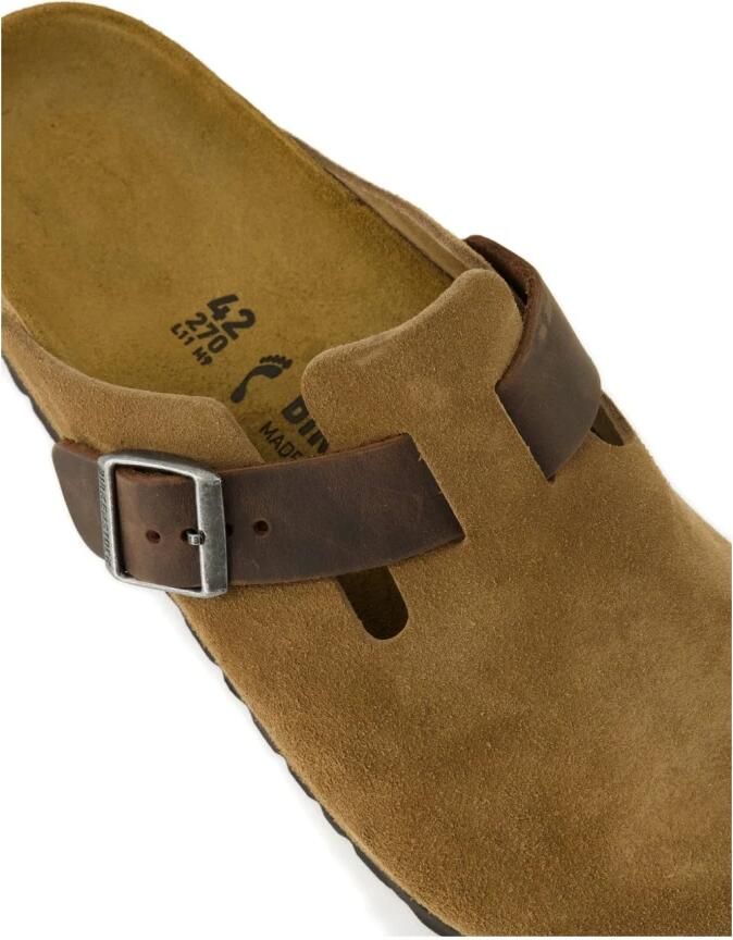 BIRKENSTOCK Muiltjes 'Boston LEVE LEOI' sepia donkerbruin - Foto 3