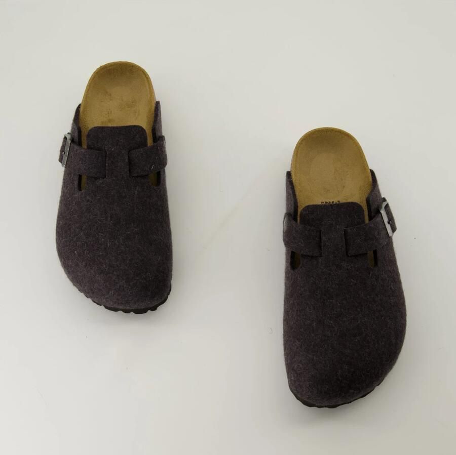 Birkenstock wollen Pantoffels Regular Anthracite Gray Heren - Foto 9