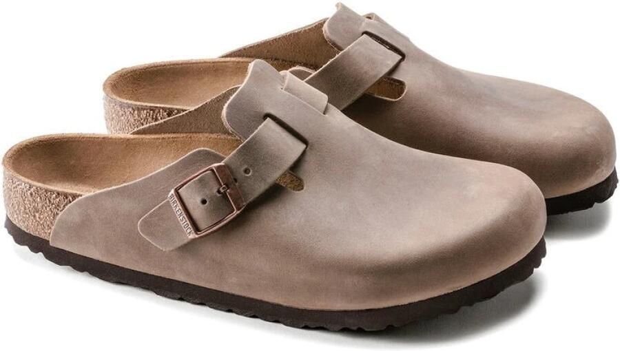 Birkenstock Boston BS Slippers Tabacco Brown Regular Fit - Foto 12