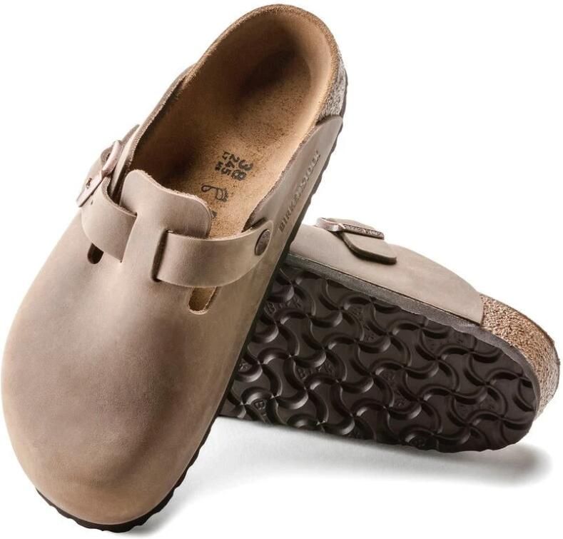 Birkenstock Boston BS Slippers Tabacco Brown Regular Fit - Foto 5