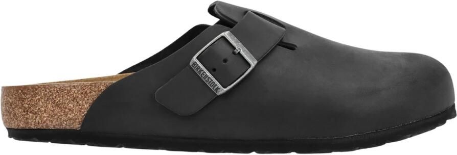 Birkenstock Boston Natural Oiled Leather Clogs