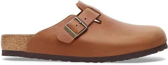 Birkenstock Boston Regular Fit Natural Leather Oiled Regular