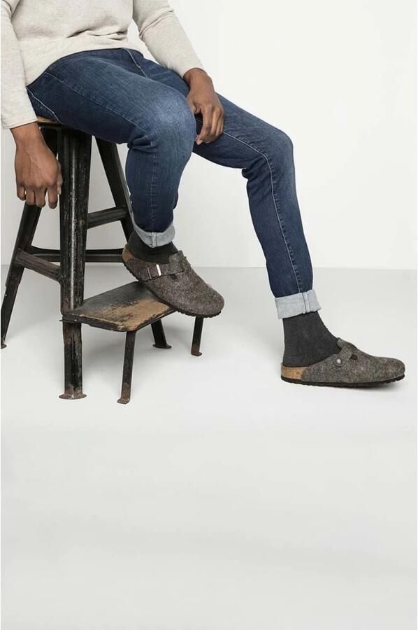 Birkenstock Boston Wool Felt Clogs Pantoffels - Foto 5