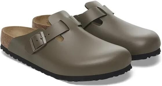Birkenstock Boston Natural Leather Sandalen Regular bruin - Foto 10