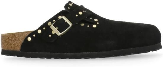 Birkenstock Slippers Sandales boston rivet daim