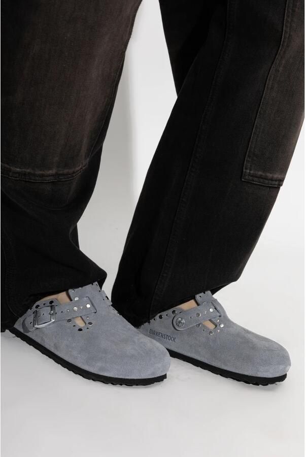 Birkenstock Clogs van echt leer met siernagels model 'Boston Rivet' - Foto 5