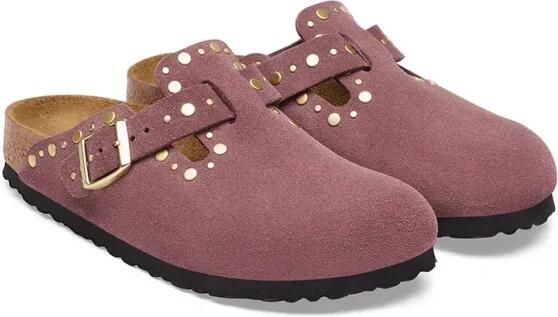Birkenstock Boston Rivets Suède Leer Smalle Pasvorm - Foto 6