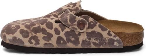 Birkenstock Suede Slippers en Sandalen Dames Bruin Suède - Foto 3