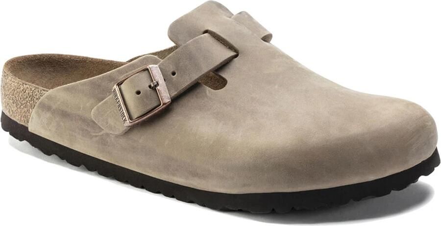 Birkenstock Boston SFB Oiled Leather Tobacco Brown tobacco - Foto 4