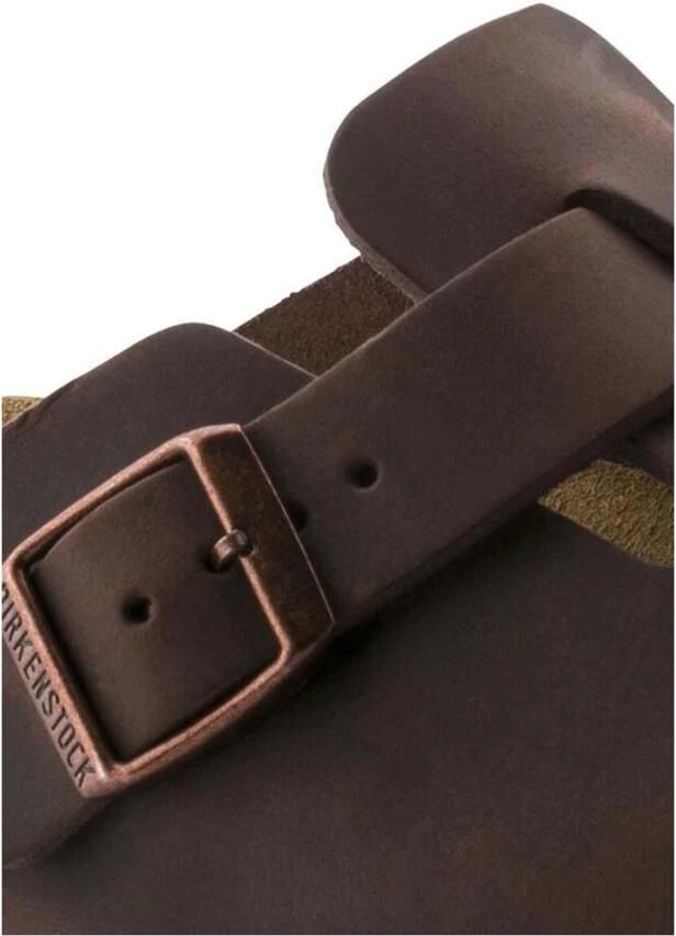 Birkenstock Boston NU Oiled Soft Footbed Smal Habana Bruin Unisex Instapper - Foto 4