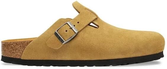 Birkenstock Boston Soft Footbed Suède Leer