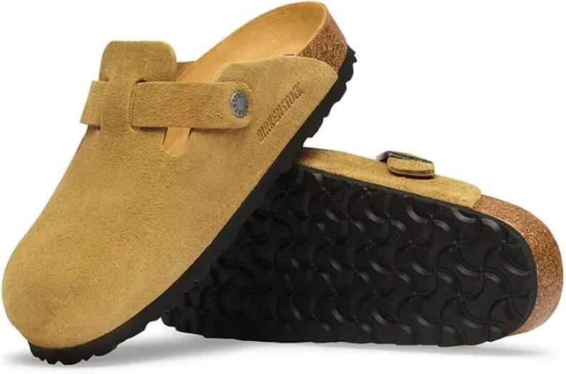 Birkenstock Boston Soft Footbed Suède Leer - Foto 6