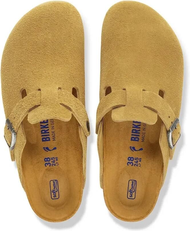 Birkenstock Boston Soft Footbed Suède Leer - Foto 3