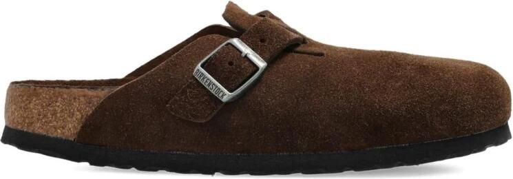 Birkenstock Boston Soft Footbed Suede Leather Narrow Fit
