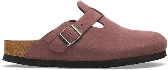 Birkenstock Boston Soft Footbed Suède Leer