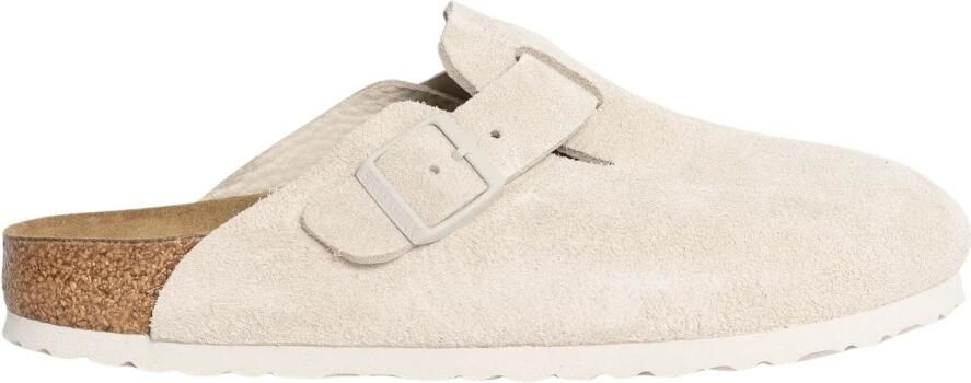Birkenstock Boston Zachte Suède Klompjes
