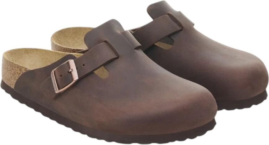 BIRKENSTOCK Boston | Habana van geolie Bruin Leer Geen Unisex - Foto 2